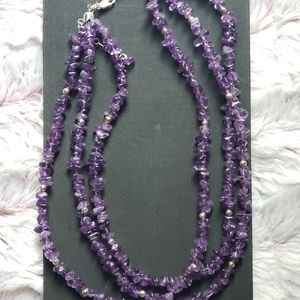Amythist necklace